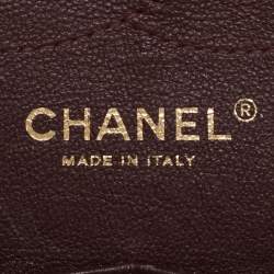 Pre Owned Chanel Black Quilted Caviar Leather Jumbo Classic Double Flap Bag