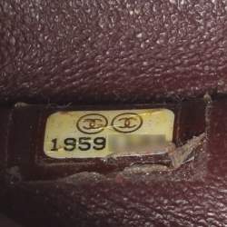 Pre Owned Chanel Black Quilted Caviar Leather Jumbo Classic Double Flap Bag