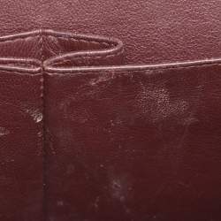 Pre Owned Chanel Black Quilted Caviar Leather Jumbo Classic Double Flap Bag