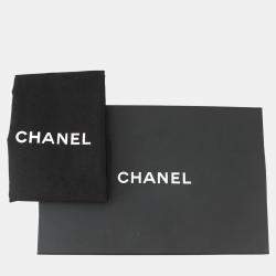 Pre Owned Chanel Matelasse Top Handle Bag White Lambskin Size 20