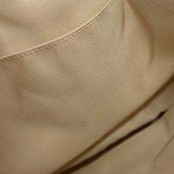 Pre Owned Chanel Matelasse 2-Way Tote Transparent/Black/Beige Plastics Leather Raffia