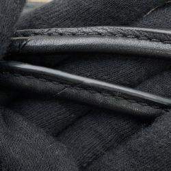 Pre Owned Chanel Matelasse 2-Way Tote Transparent/Black/Beige Plastics Leather Raffia