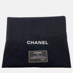 Pre Owned Chanel Matelasse 2-Way Tote Transparent/Black/Beige Plastics Leather Raffia