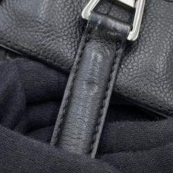 Pre Owned Chanel Chocolate Bar Tote Bag Black Caviar Leather