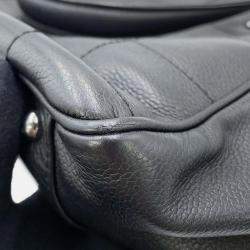 Pre Owned Chanel Chocolate Bar Tote Bag Black Caviar Leather