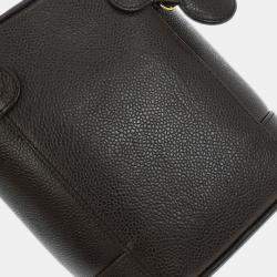 Pre Owned Chanel Brown Calfskin Timeless Vanity Handbag