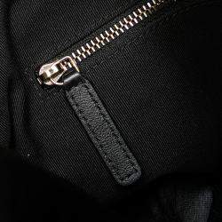 Pre Owned Chanel Black Nylon Grosgrain Lifestyle Foldable Tote