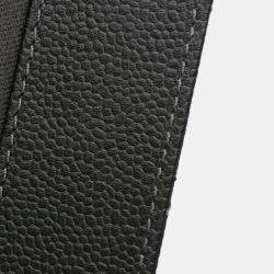 Pre Owned Chanel Black Large CC Quilted Caviar CC Clutch