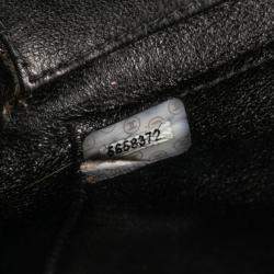 Pre Owned Chanel Black CC Caviar Turn Lock Tote