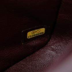 Pre Owned Chanel Black Jumbo Classic Caviar Double Flap