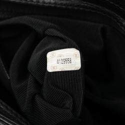 Pre Owned Chanel Black Triple CC Caviar Shoulder Bag