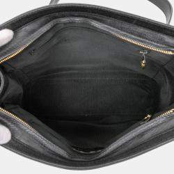 Pre Owned Chanel Black Triple CC Caviar Shoulder Bag