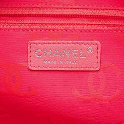 Pre Owned Chanel Black Large Quilted Calfskin Cambon Ligne Tote