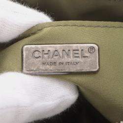 Pre Owned Chanel Brown Sequin and Quilted Lambskin Coco Cuba Waist Bag
