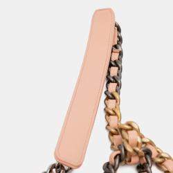 Pre Owned Chanel Pink Medium Lambskin 19 Flap