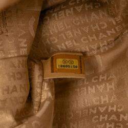 Pre Owned Chanel Brown Quilted Aged Calfskin Vintage Ligne Messenger Flap