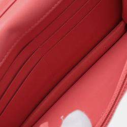 Pre Owned Chanel Blue Quilted Lambskin Color Pop Wallet on Chain