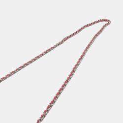 Pre Owned Chanel Blue Quilted Lambskin Color Pop Wallet on Chain