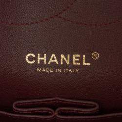 Pre Owned Chanel Black Jumbo Classic Lambskin Double Flap