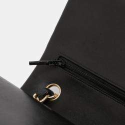 Pre Owned Chanel Black Jumbo Classic Lambskin Double Flap