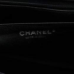 Pre Owned Chanel Black Jumbo Classic Caviar Single Flap