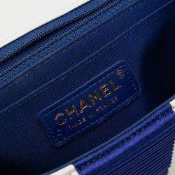 Pre Owned Chanel Multicolor New Mini Rectangular Classic Perforated Lambskin Single Flap