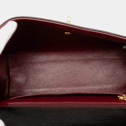 Pre Owned Chanel Black CC Quilted Lambskin Handbag