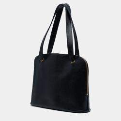 Pre Owned Chanel Black CC Caviar Shoulder Bag