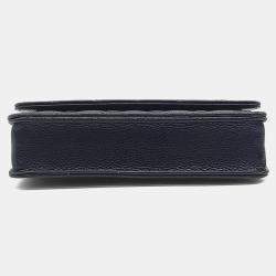 Pre Owned Chanel Black Leather Caviar WOC Mini Crossbody Bag