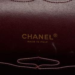 Pre Owned Chanel Black Quilted Leather Maxi Classic Double Flap Bag