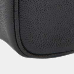 Pre Owned Chanel Black CC Caviar Vanity Case