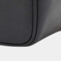 Pre Owned Chanel Black CC Caviar Vanity Case