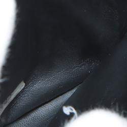 Pre Owned Chanel Black CC Caviar Vanity Case