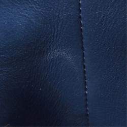 Pre Owned Chanel Navy Blue Quilted Lambskin Trendy CC Vanity Case