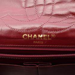 Pre Owned Chanel Matelasse Paris Limited W Flap Shoulder Bag Lambskin Sheepskin Black