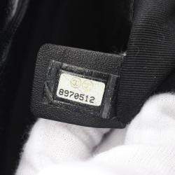 Pre Owned Chanel Matelasse Black Caviar Skin Grained Calf PST Tote