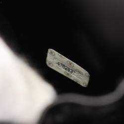 Pre Owned Chanel Coco Mark Handbag Denim Navy