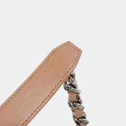 Pre Owned Chanel 19 Line Chain Wallet