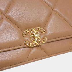 Pre Owned Chanel 19 Line Chain Wallet
