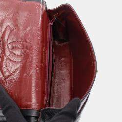 Pre Owned Chanel Matelasse Paris Limited Edition Double Flap Shoulder Bag In Lambskin Leather Black