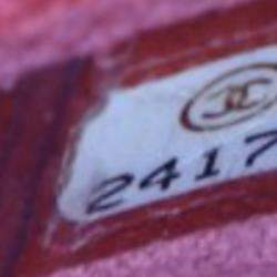 Pre Owned Chanel Red Mini Quilted Caviar CC Box Camera Bag