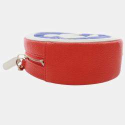 Pre Owned Chanel Tricolor Caviar CC Filigree Round Crossbody