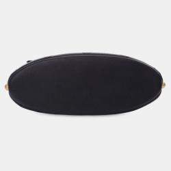 Pre Owned Chanel Black Small Quilted Calfskin About Pearls Hobo