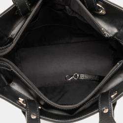 Pre Owned Chanel Black Small Quilted Coated Canvas Paris Biarritz Tote
