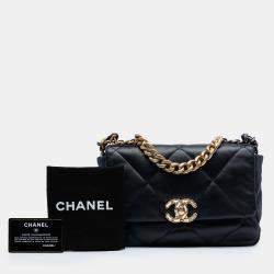 Pre Owned Chanel Medium Lambskin 19 Flap
