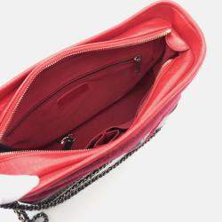 Pre Owned Chanel Gabrielle Logo Quilted Felt and Calfskin Hobo Bag