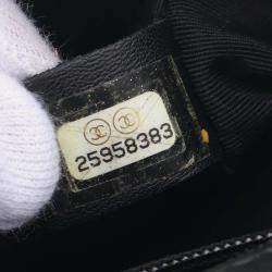 Pre Owned Chanel Rock The Corner Black Leather Flap Shoulder Bag