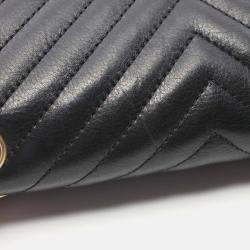 Pre Owned Chanel Rock The Corner Black Leather Flap Shoulder Bag