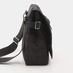 Pre Owned Chanel Travel Line Brown Nylon Shoulder Bag