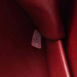 Pre Owned Chanel Square Flap Black Leather Shoulder Bag